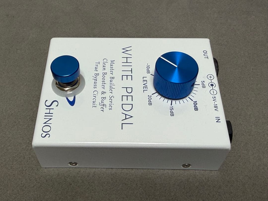 SHINOS WHITE PEDAL ギターエフェクター