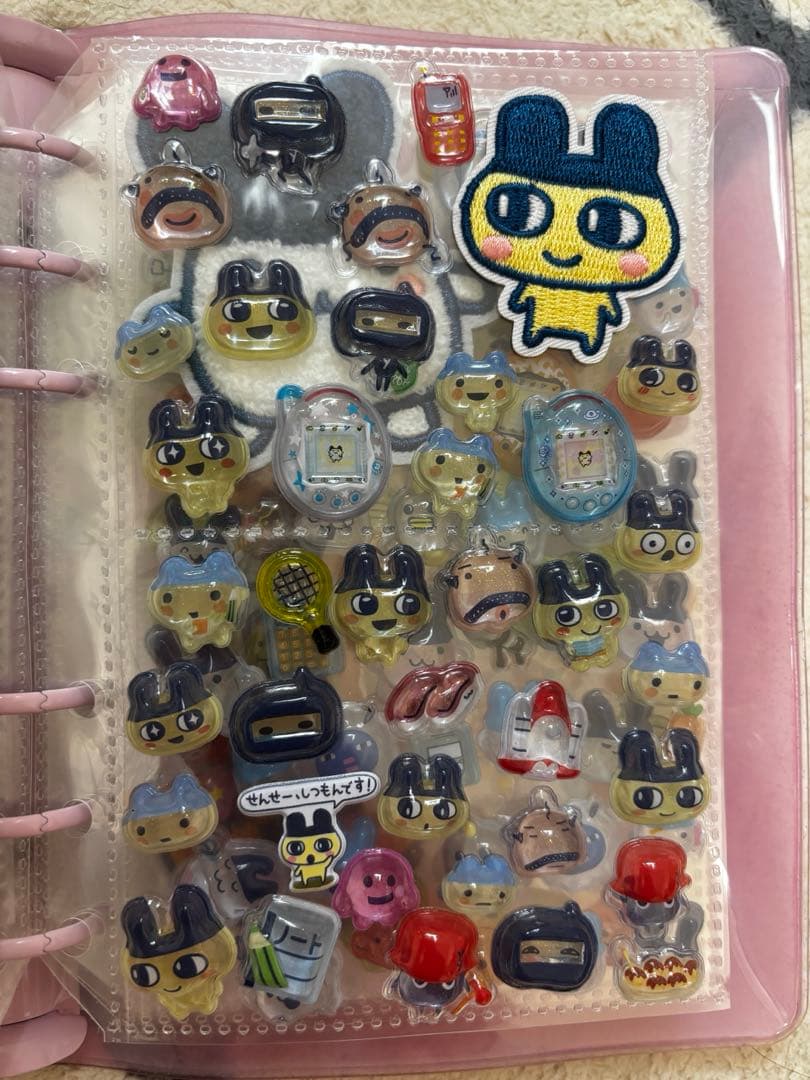 ♡シール帳　引退品♡ たまごっち　サンリオ　プチドロ　おはじき　うるちゅる　A6