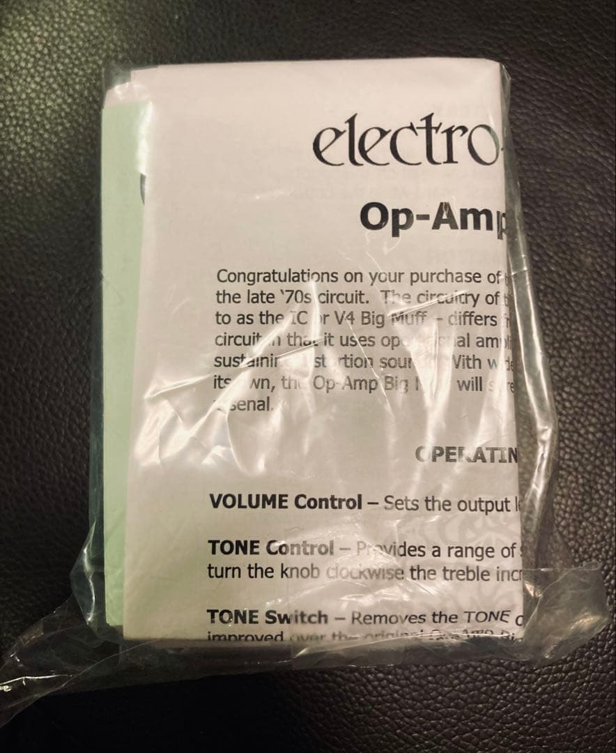 electro-harmonix OP AMP BIG MUFF Pi中古美品！