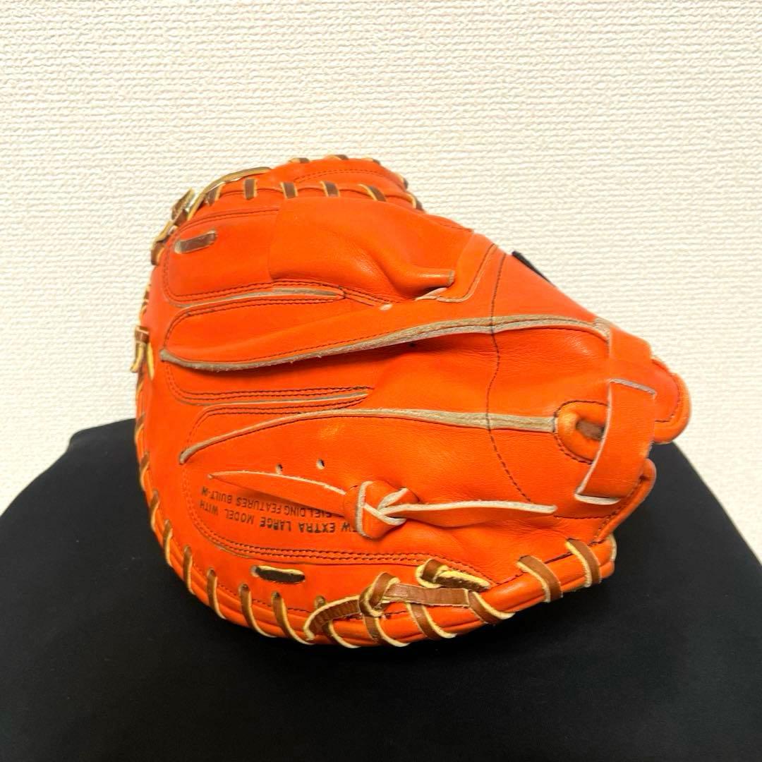 197 ミズノ ビンテージ 極美品 軟式 キャッチャーミット