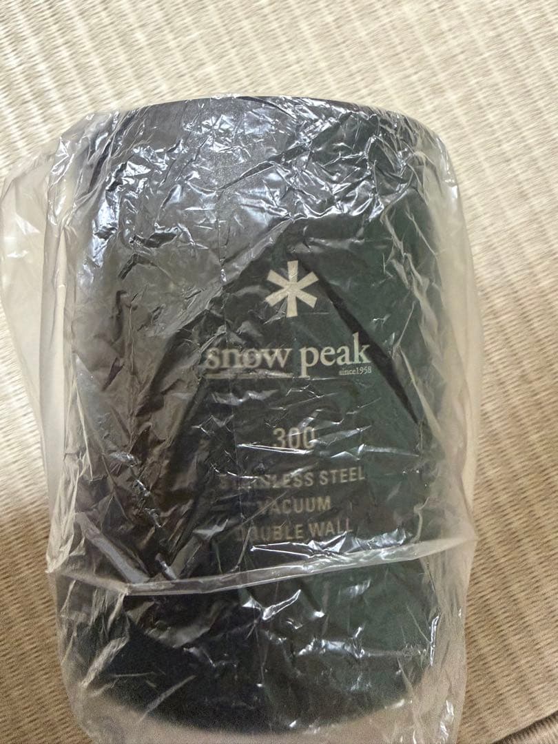  peak お詫びの品 限定　真空セラミック　マグ ブラック 300ml