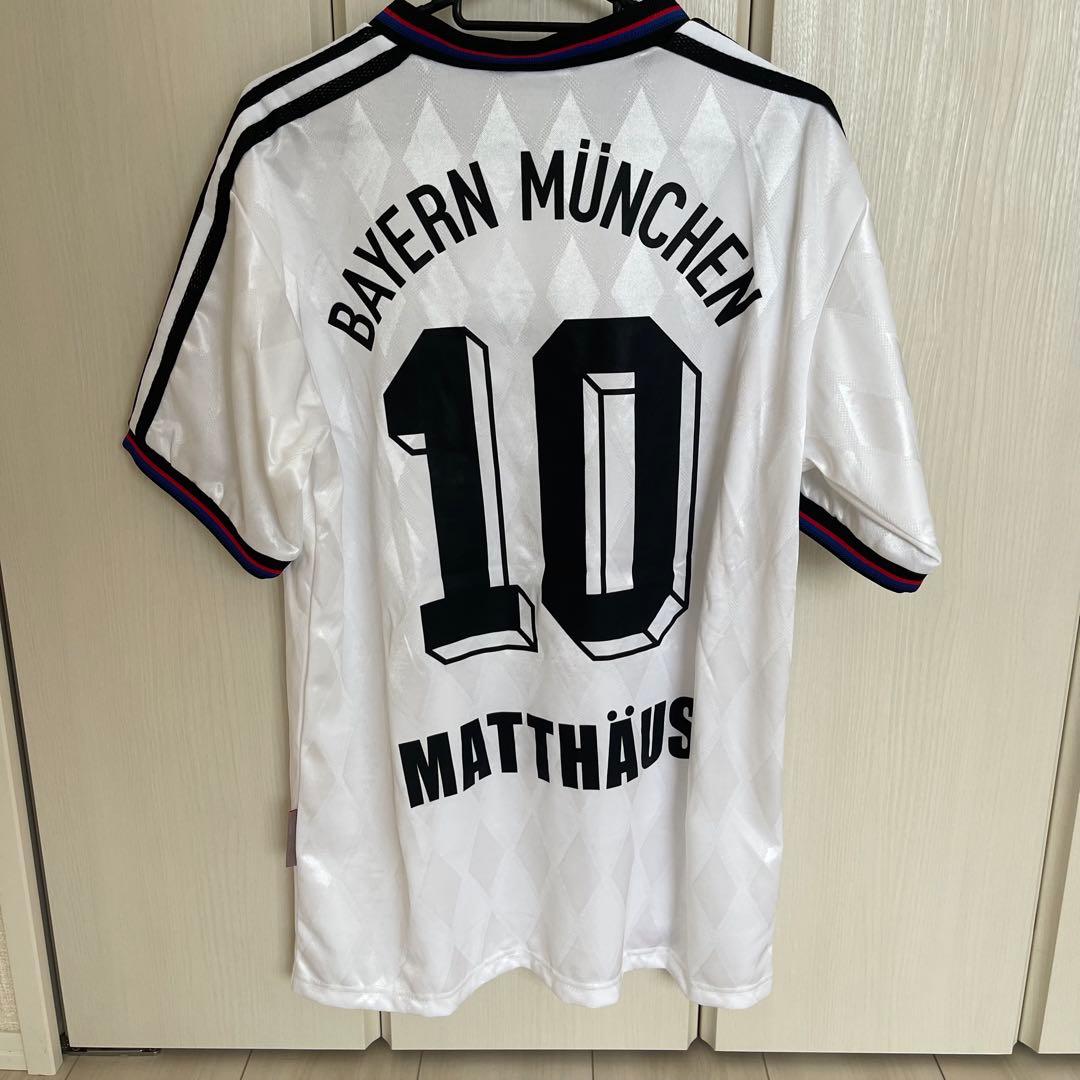 バイエルンミュンヘン1996/98awayサッカーユニフォームマテウス　90s