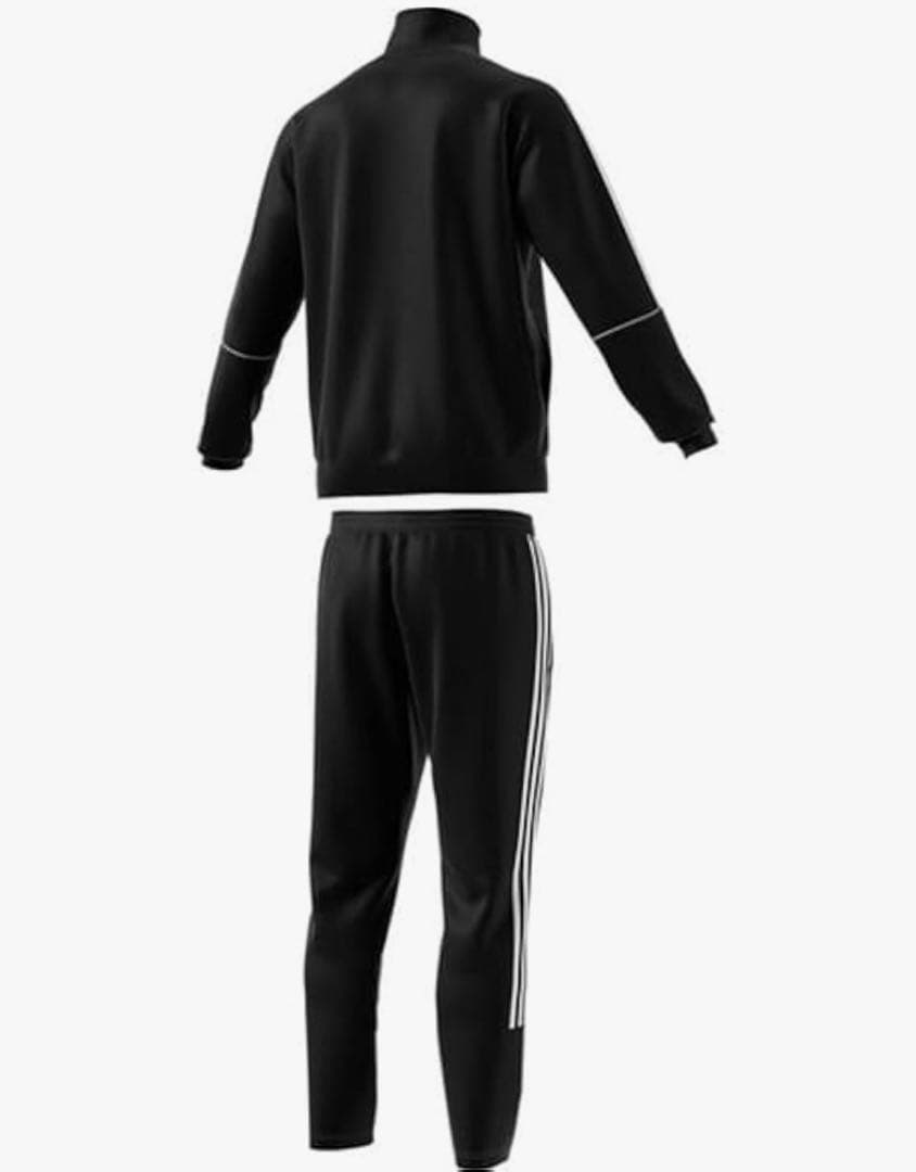 adidas ジャージ上下セットスポーツウェア 3ストライプス ダブルニットL