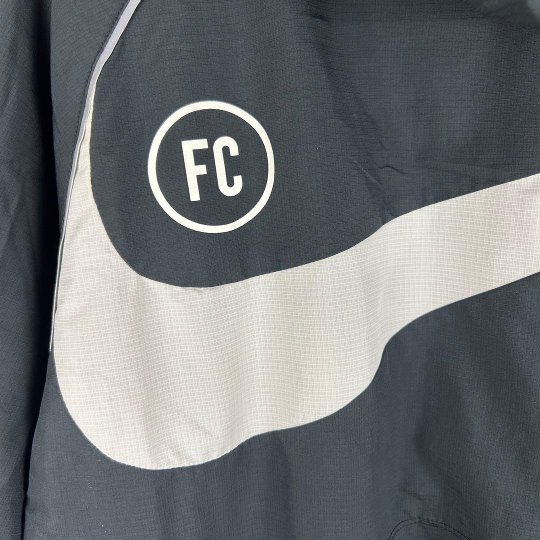 美品 NIKE F.C ナイロンジャケット ビックスウオッシュ ビックロゴ XL