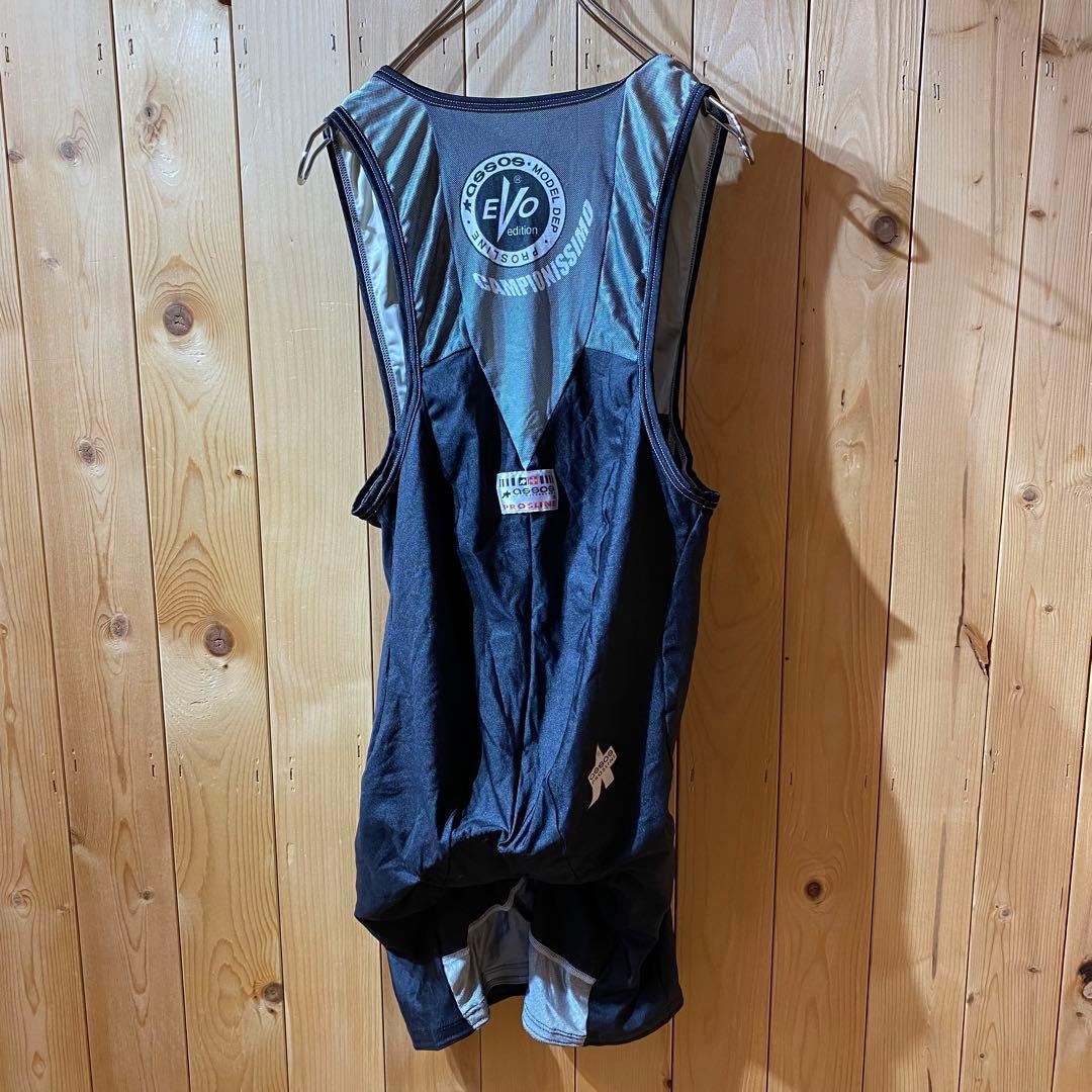 ss4973 assos アソス ビブタイツ サイクルパンツ 黒 L