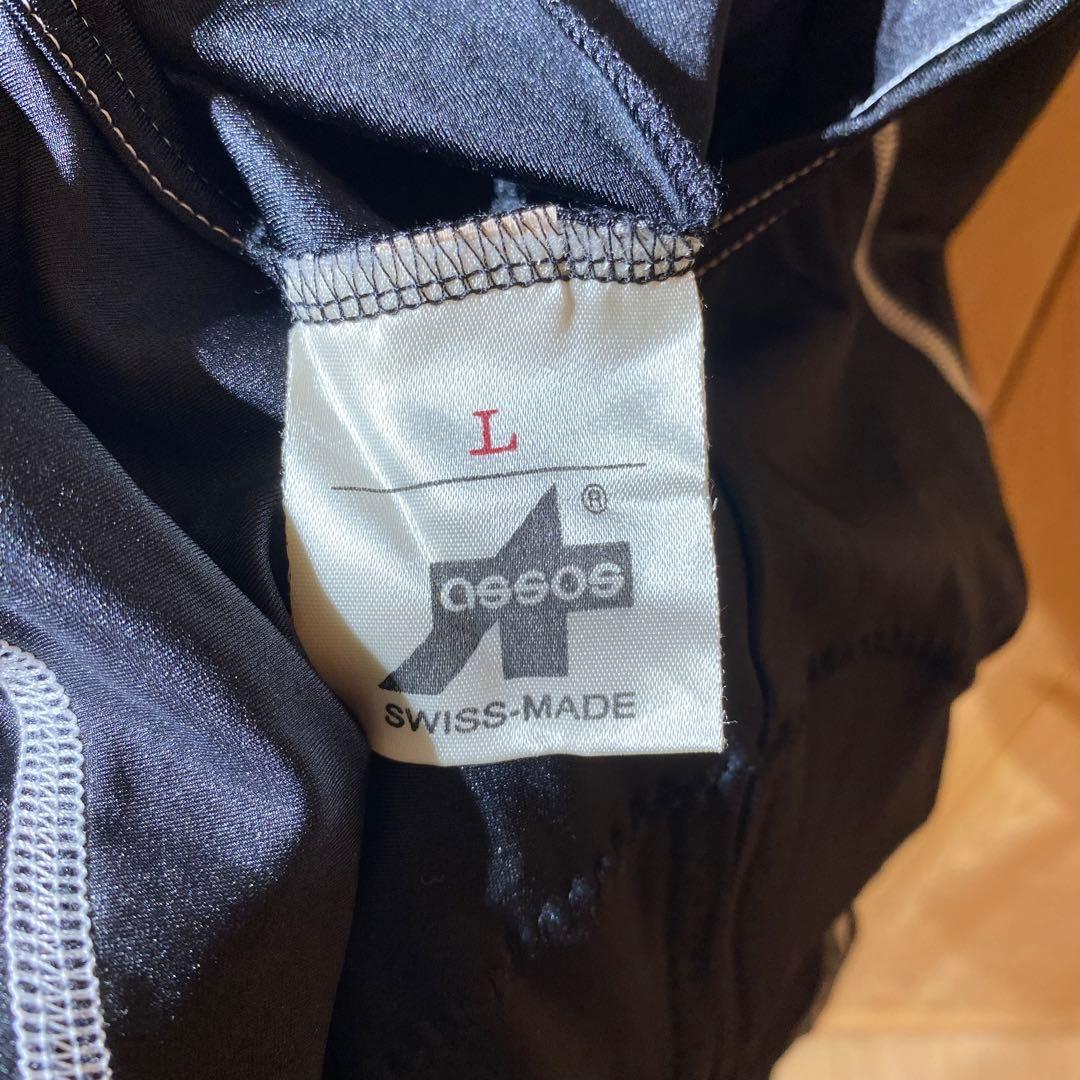 ss4973 assos アソス ビブタイツ サイクルパンツ 黒 L
