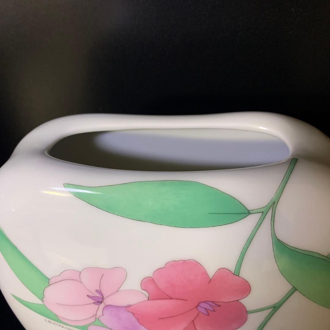 ビンテージ　フッチェンロイター　　　レオナール　ドイツ　磁器ベース