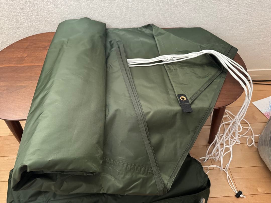 D&D いつかのタープ カーキ