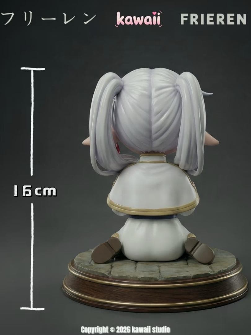 葬送のフリーレン　フリーレン　Qバージョン　ガレージキット　フィギュア