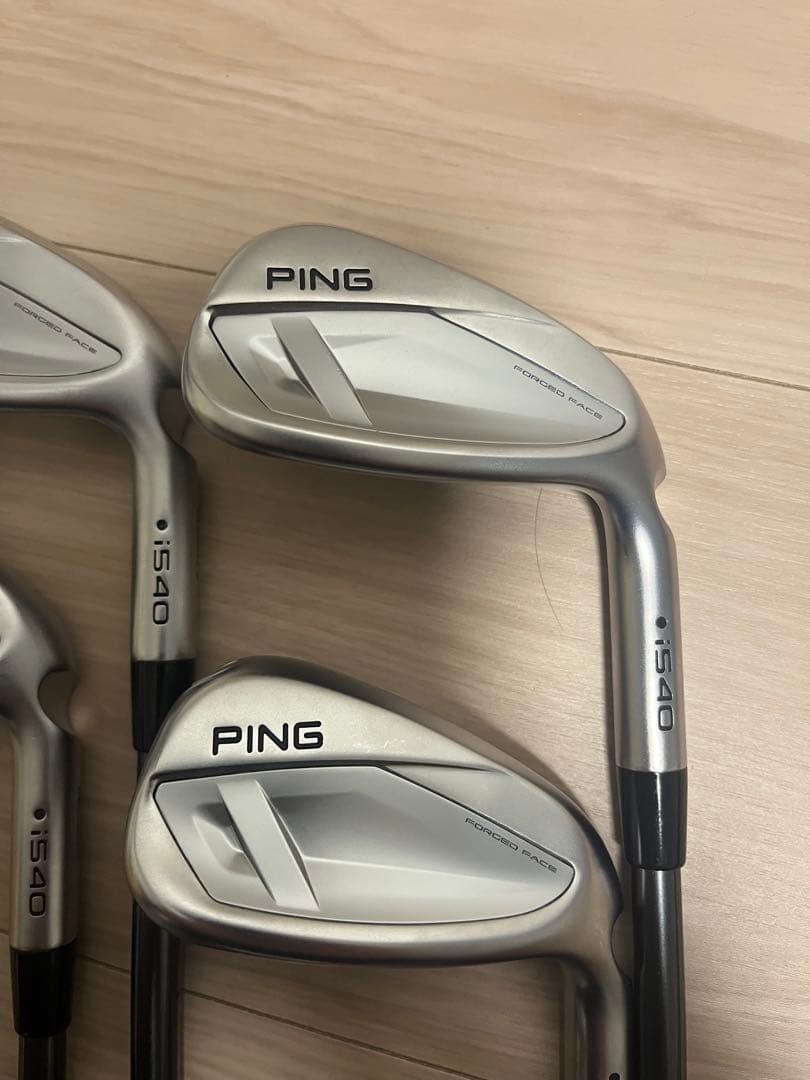 【希少】PING i540 4本8-U Fujikura HL40