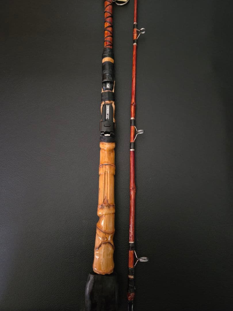 船竿 小魚用 ハンドメイド バンブーロッド