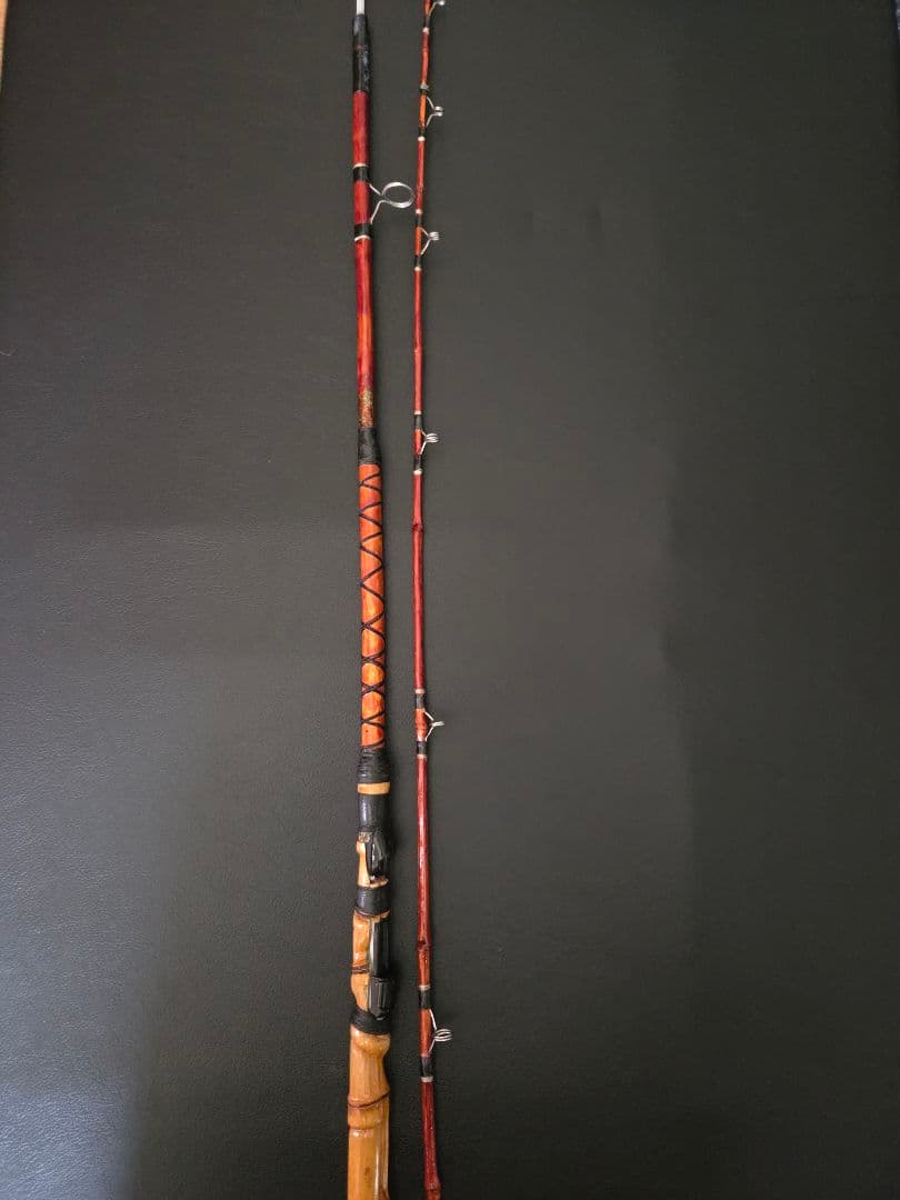 船竿 小魚用 ハンドメイド バンブーロッド
