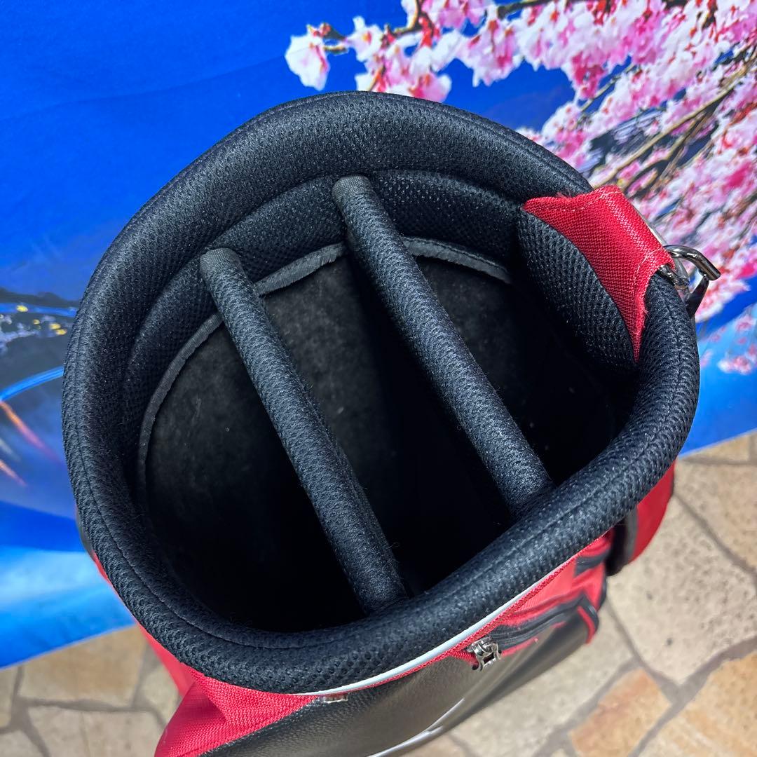 寶BX-1233 PUMA プーマ キャディバッグ 軽量 レッド/ブラック