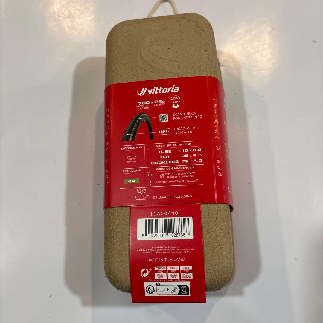 【新品】vittoria Corsa Pro Control 28c TLR