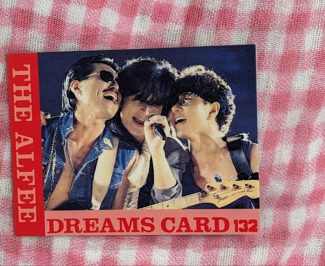 ミュージシャン THE ALFEE DREAMSCARD 132
