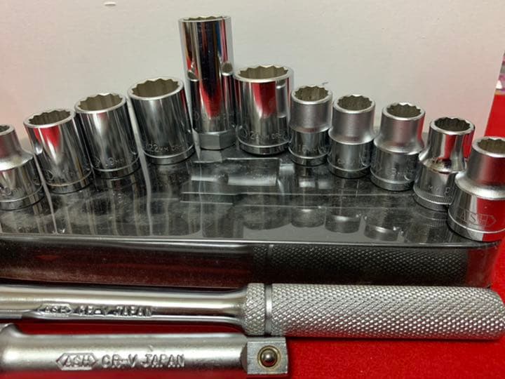 ASAHI  (A.H.S )TOOLS CR-V旭　ソケットま&レンチ