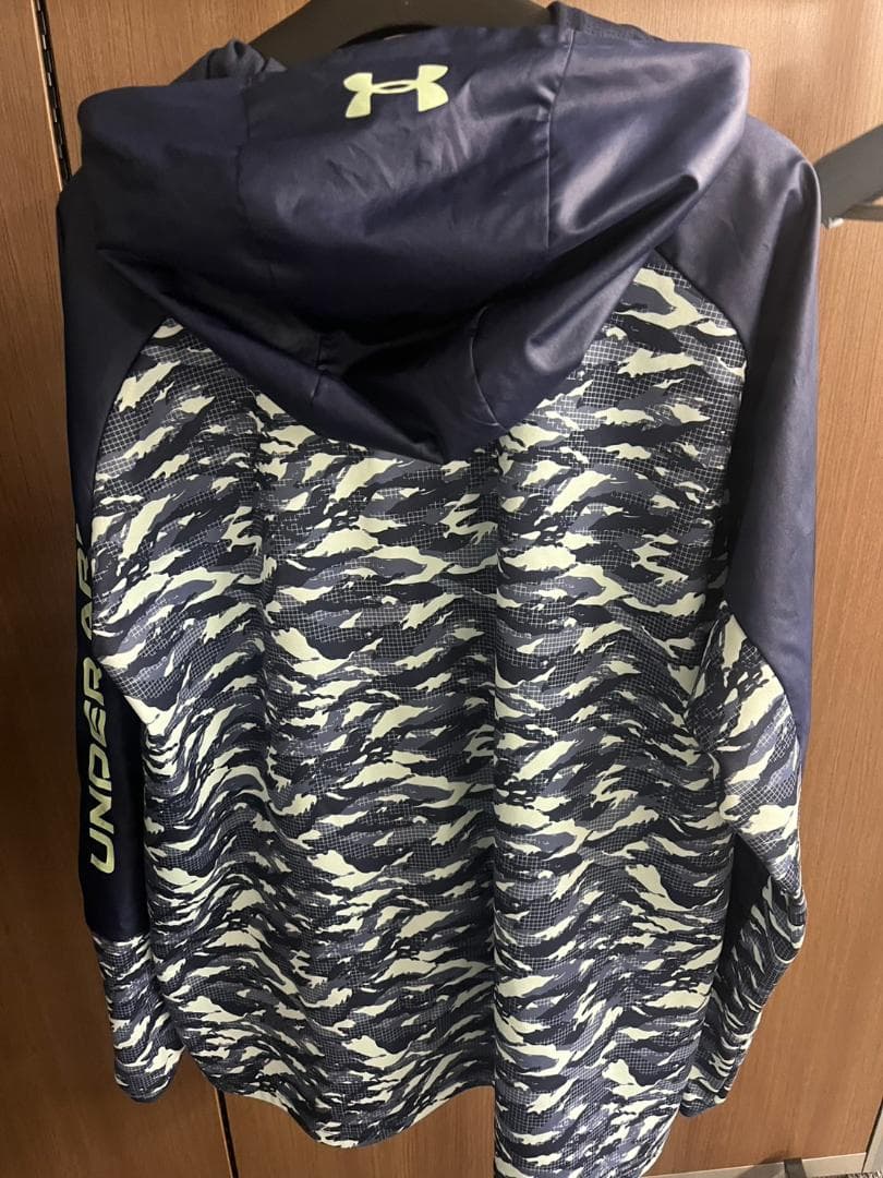【Under Armour】 ネイビー迷彩ジャージ XL 吉田正尚着用モデル