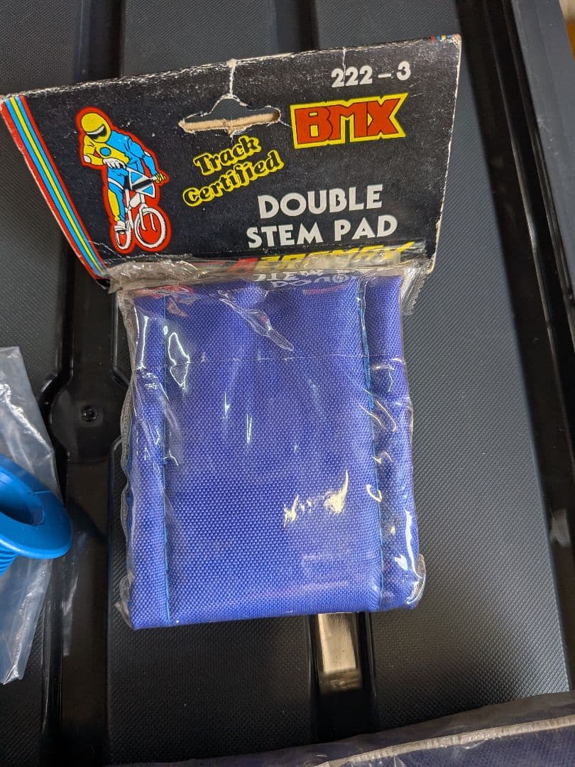 ＢＭＸ ハンドルパット　ステムパット　グリップ　３点セット　80s デッド