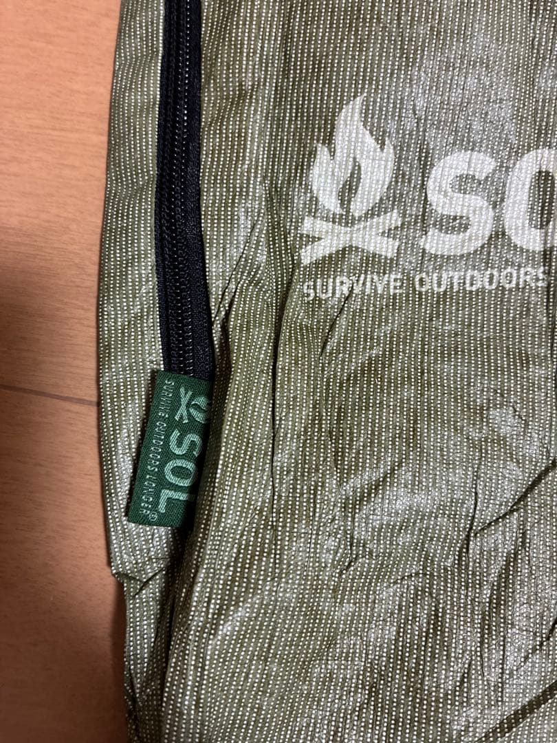 SOL Escape Bivvy エスケープビビィ　オリーブグリーン