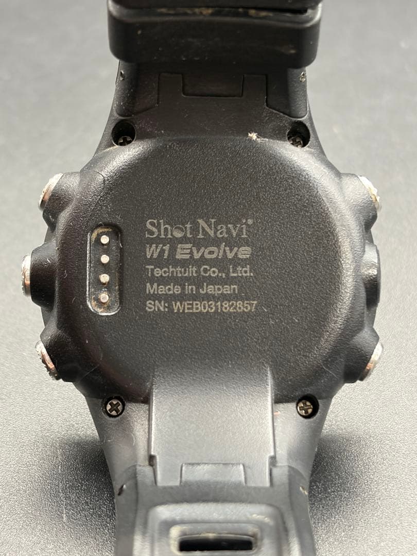 ショットナビShot Navi W1 Evolve ゴルフGPSウォッチ