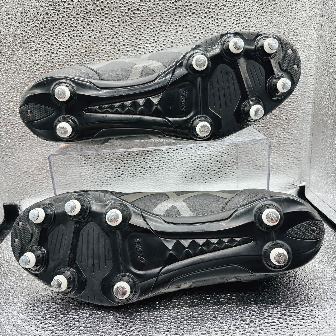 【27cm】 アシックス DS LIGHT ST サッカースパイク ブラック