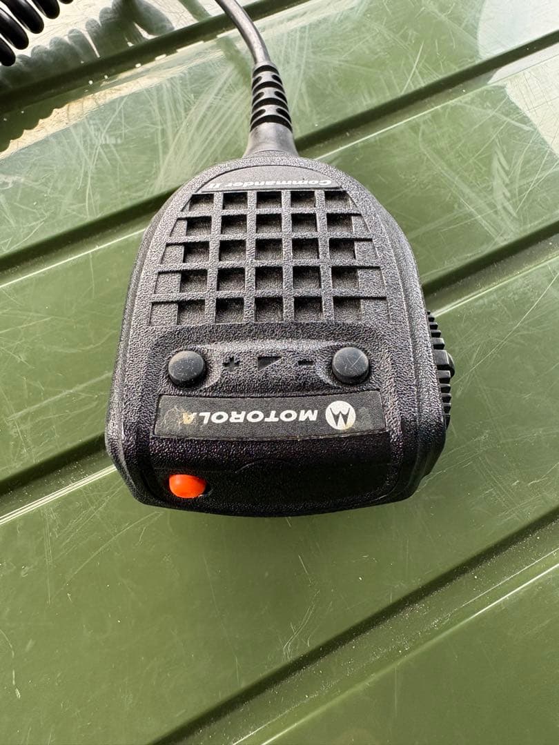 【実物】motorola commanderⅡ ハンドマイク