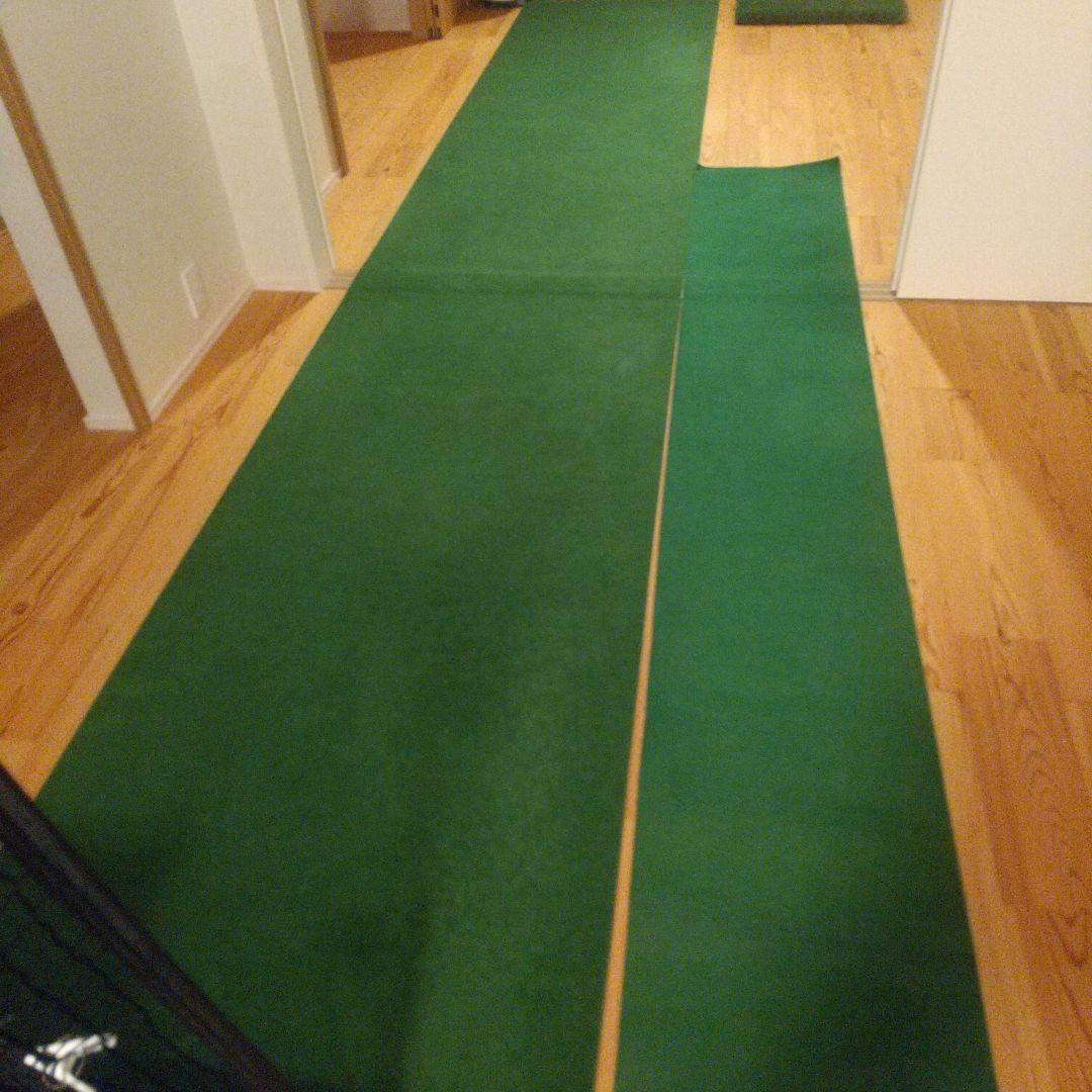 値下げ依頼歓迎 ゴルフ練習ネット パターマット2枚 ラフマット パターカップ