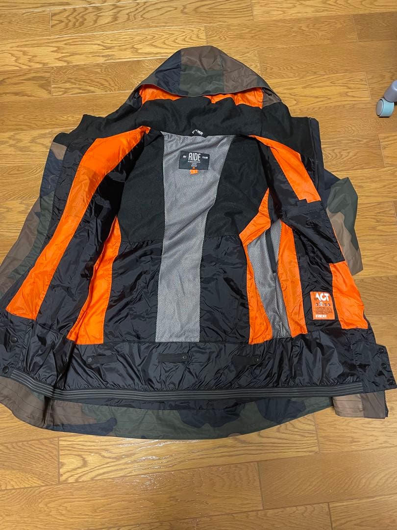 RIDEスノボウェア　男性用Ｌ【美品】