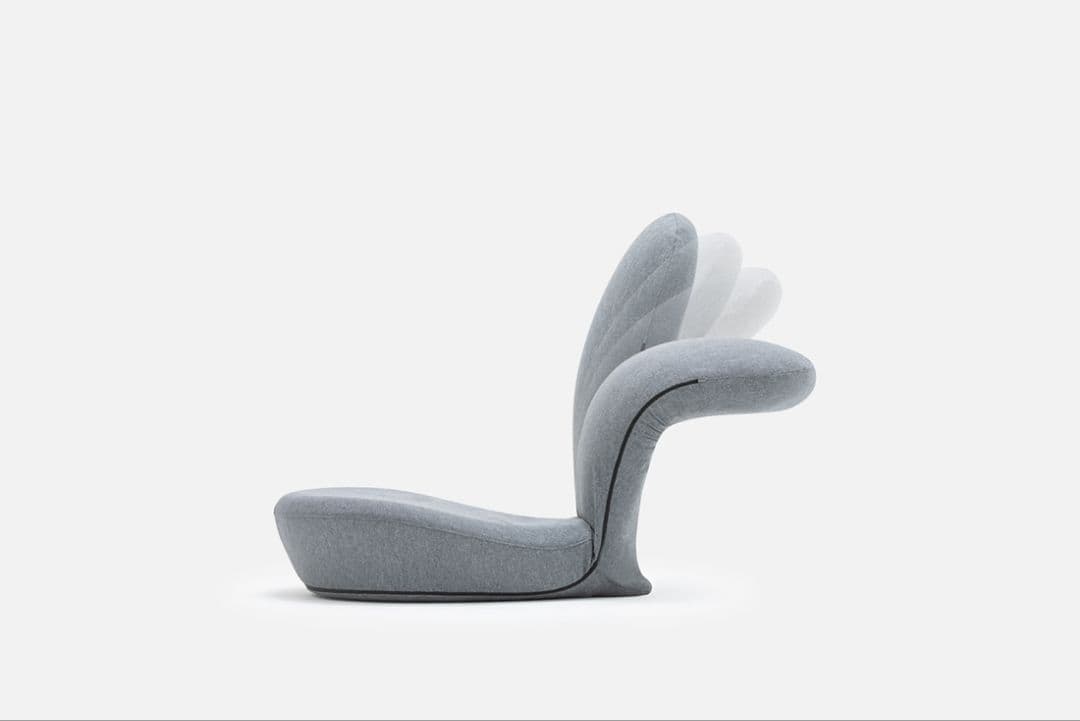 ＆MEDICAL アンドメディカル ストレッチチェア　アッシュグレー　座椅子