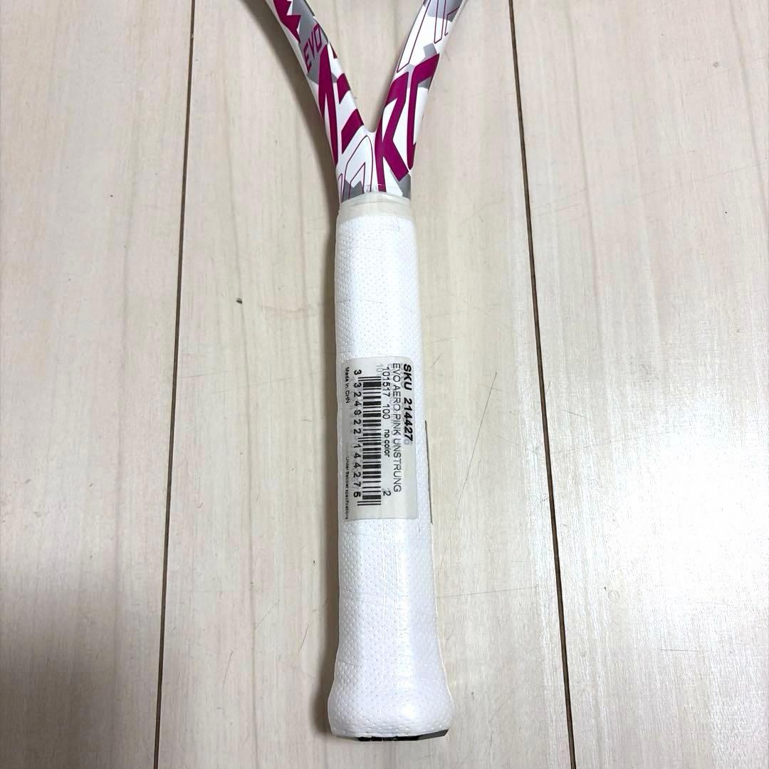 [値下げ]Babolat Evo Aero エボアエロピンクテニスラケット 新品