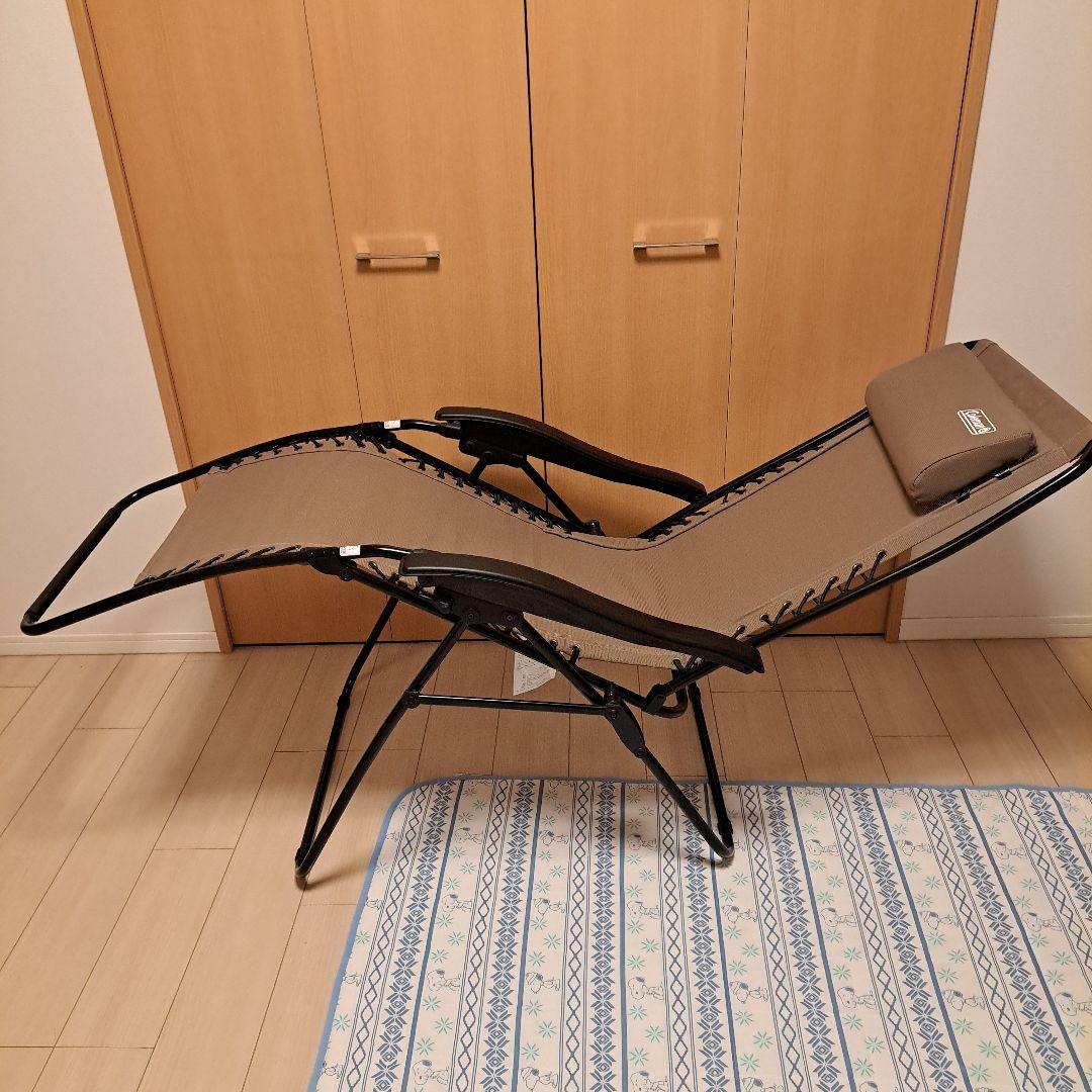 コールマン インフィニティチェア ベージュ　手渡し対応