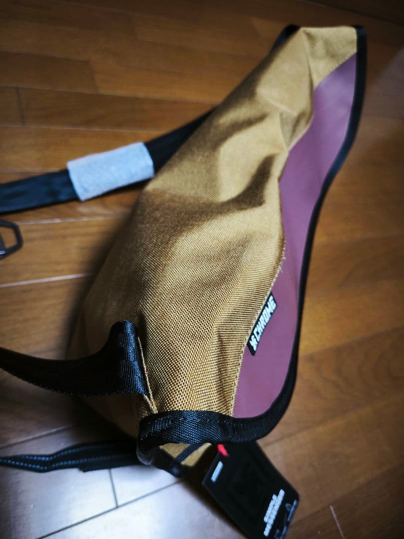 新品 クローム CHROME メッセンジャーバッグ ブラウン/パープル