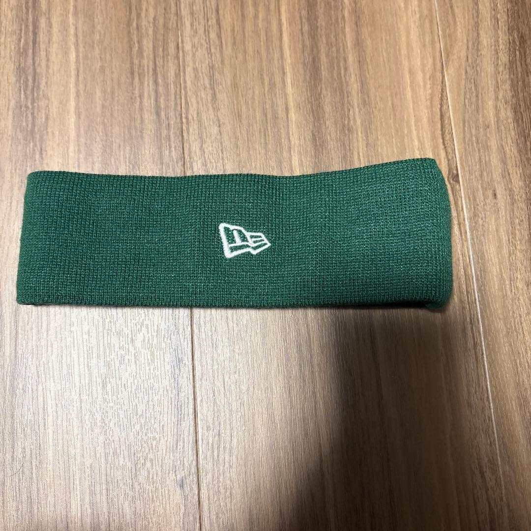 Supreme NEWERA ヘアバンド ヘッドバンド グリーン