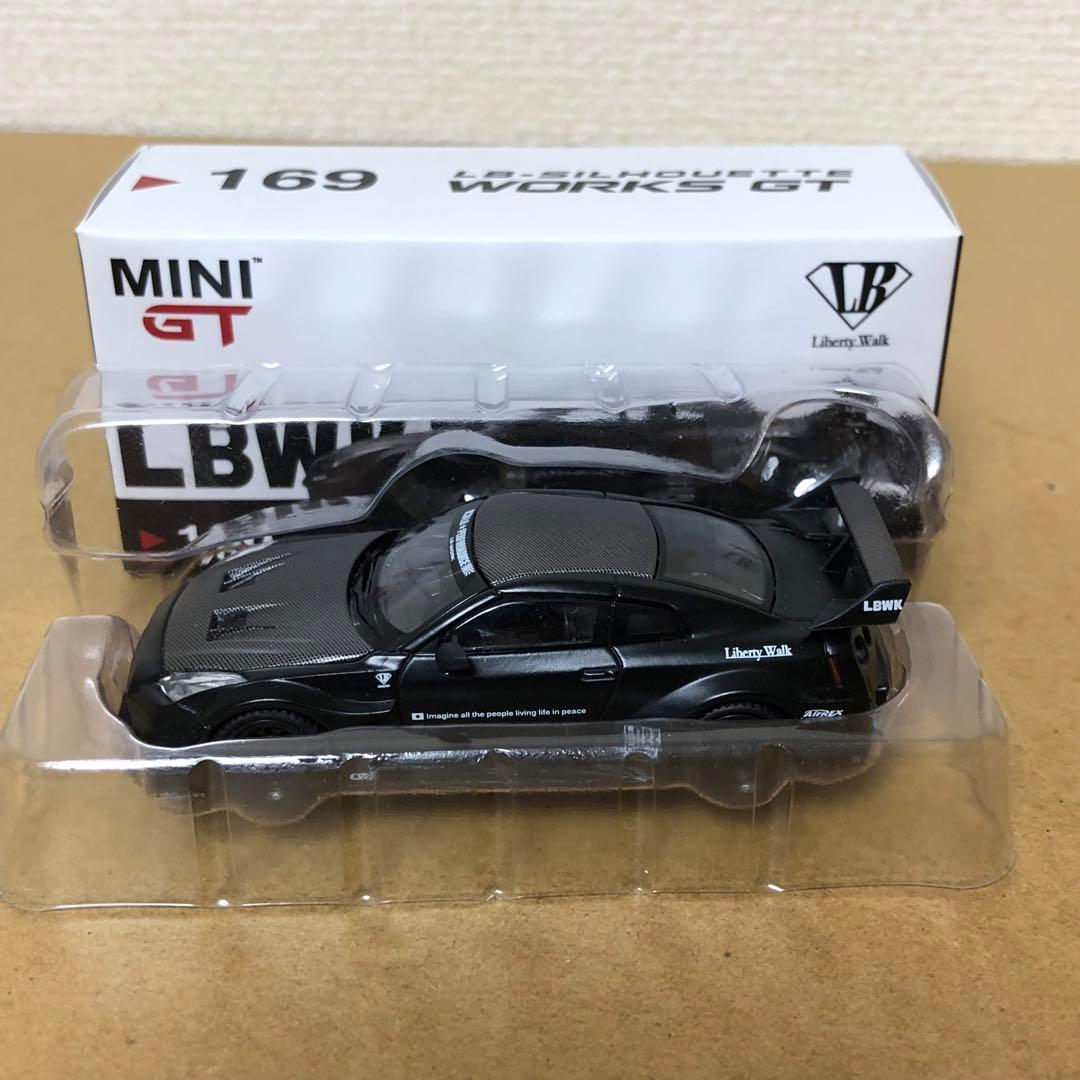 MINI GT ミニGT　リバティウォーク　日産35GT-RR　マットブラック