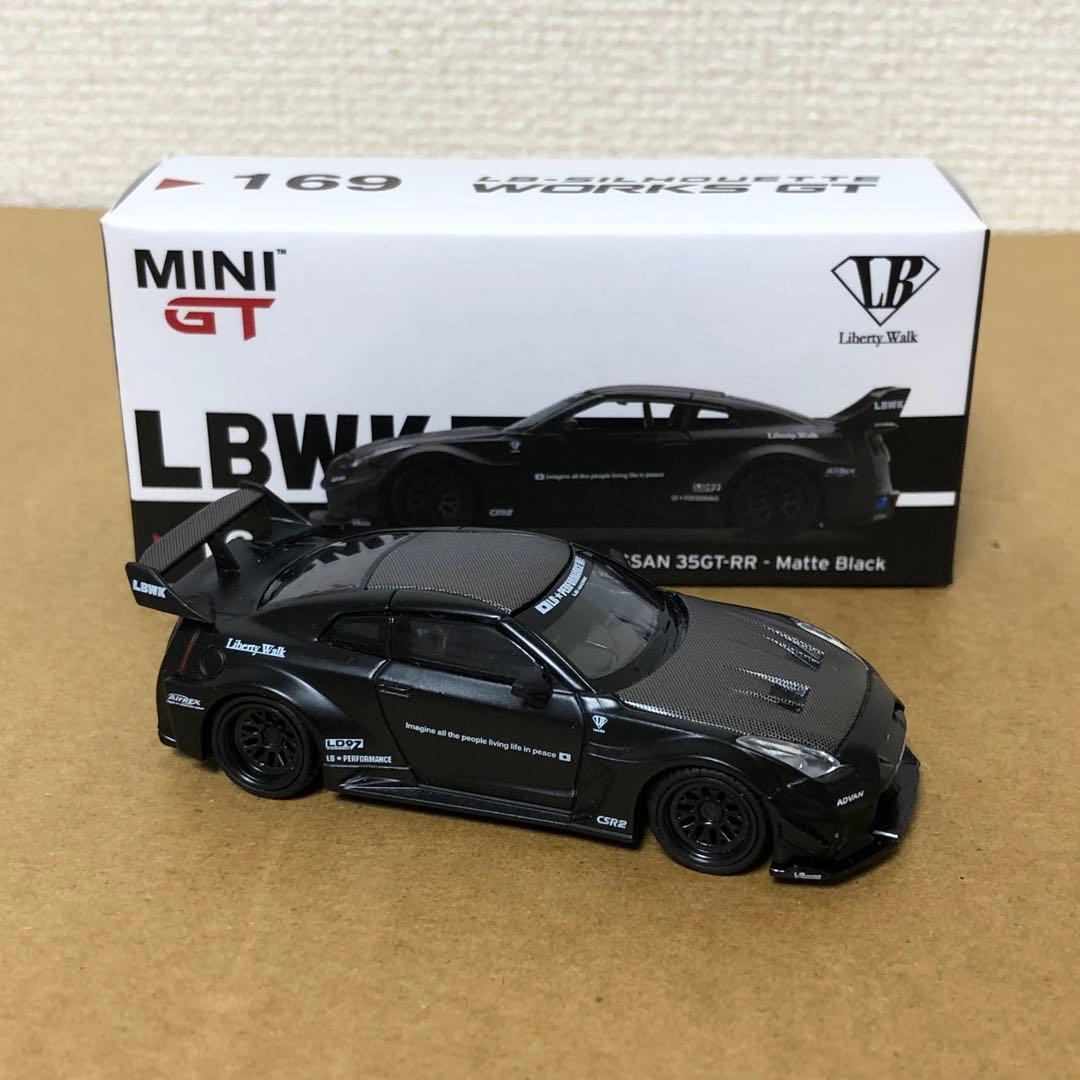 MINI GT ミニGT　リバティウォーク　日産35GT-RR　マットブラック