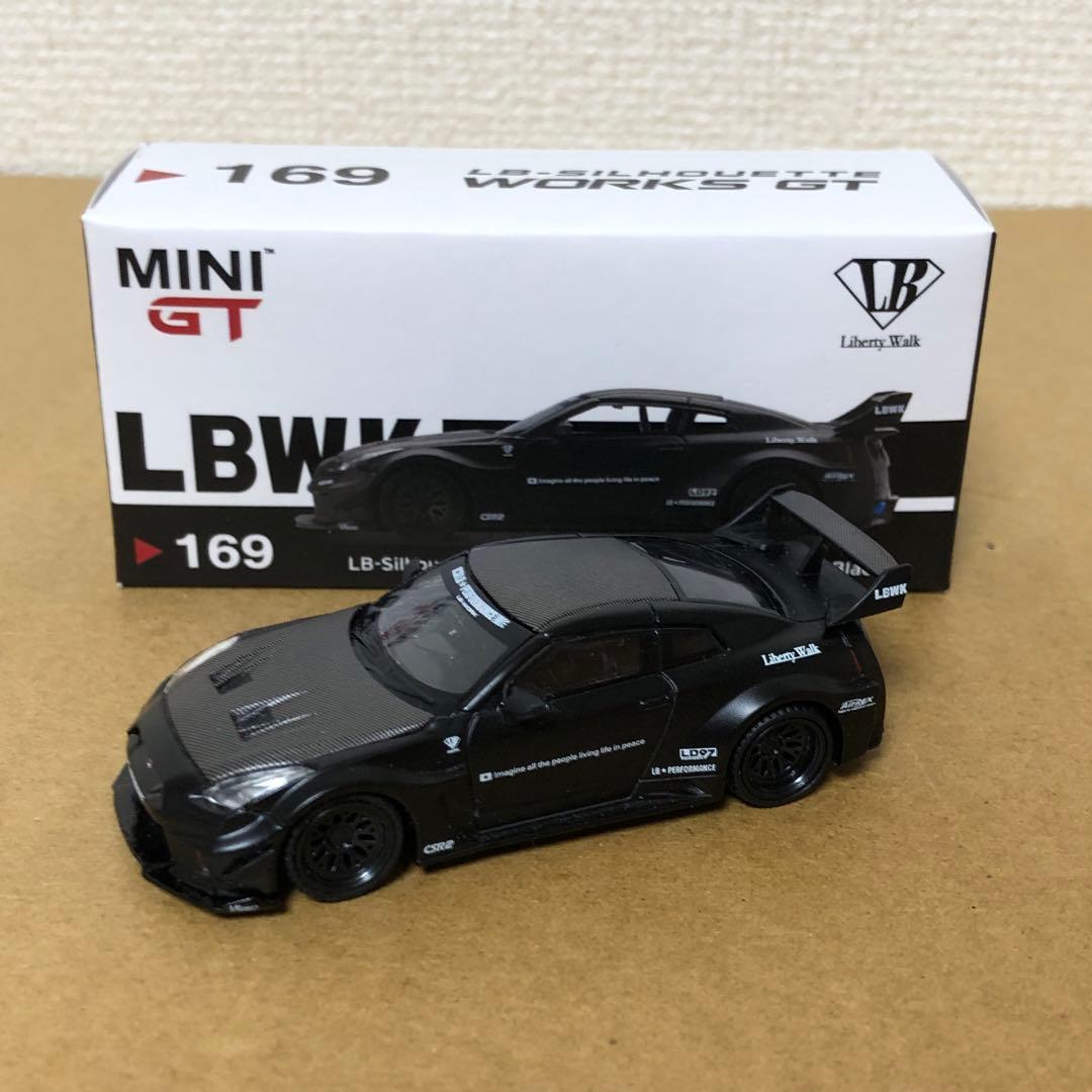 MINI GT ミニGT　リバティウォーク　日産35GT-RR　マットブラック