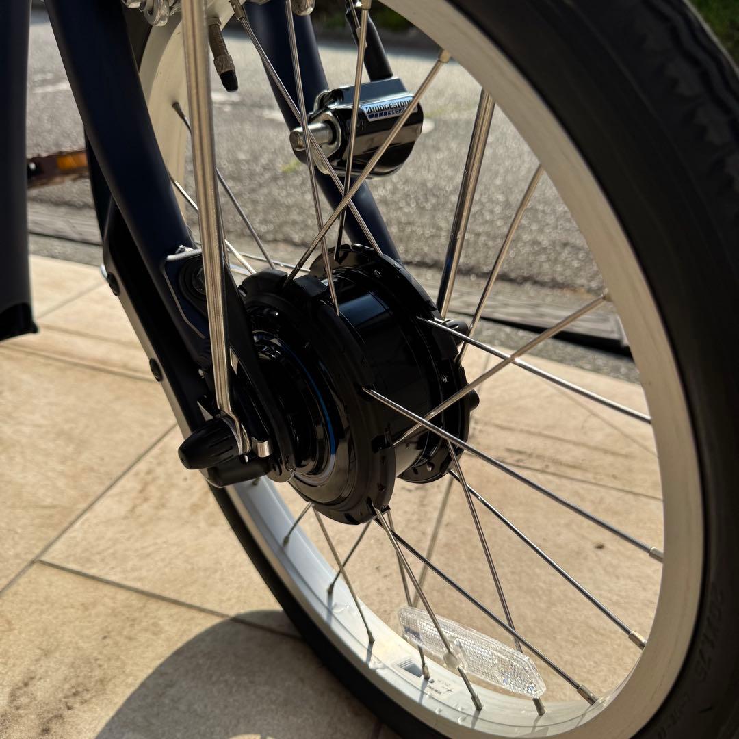 極美品　ブリヂストン 三輪　アシスト自転車　ラクットワゴン RW0B42 ブルー