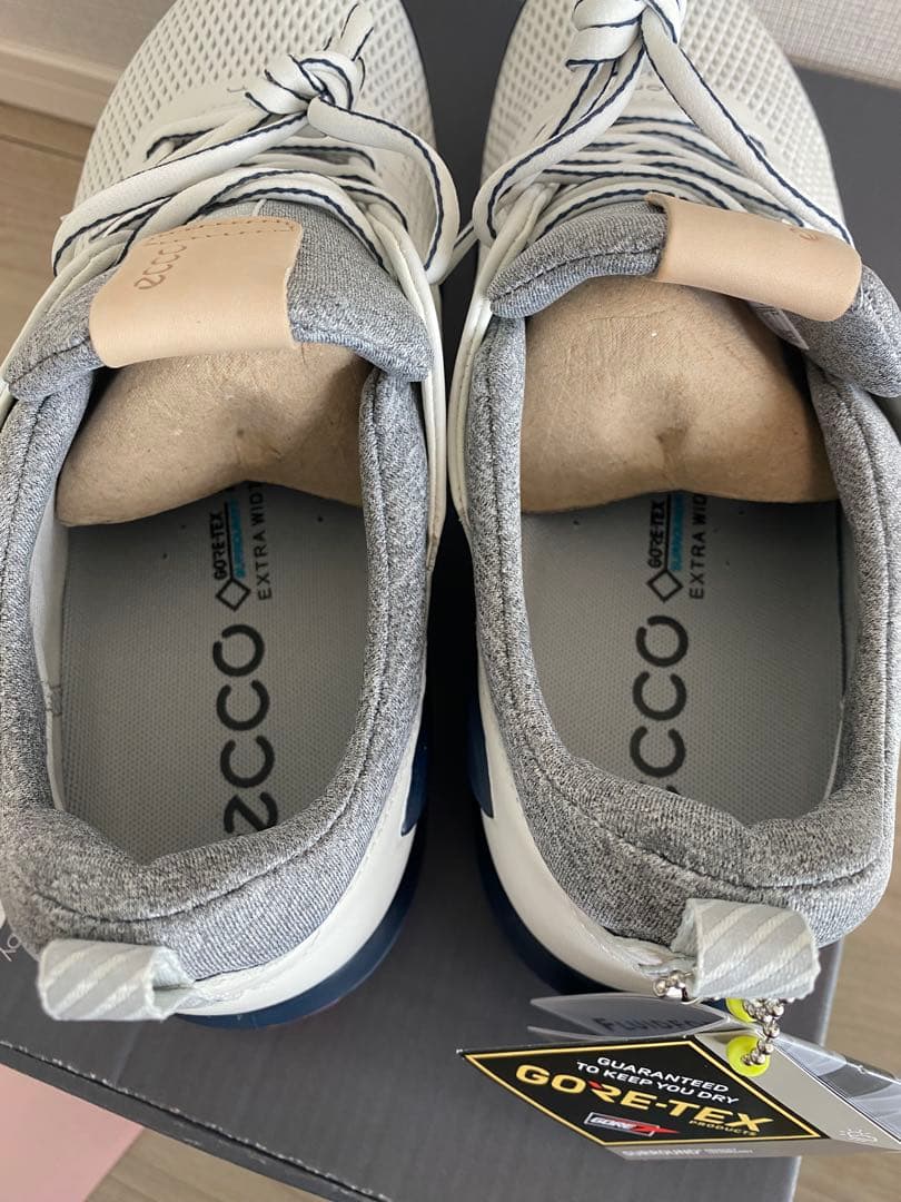 新品ecco BIOM エコー バイオム ゴルフシューズ スパイクレス ホワイト