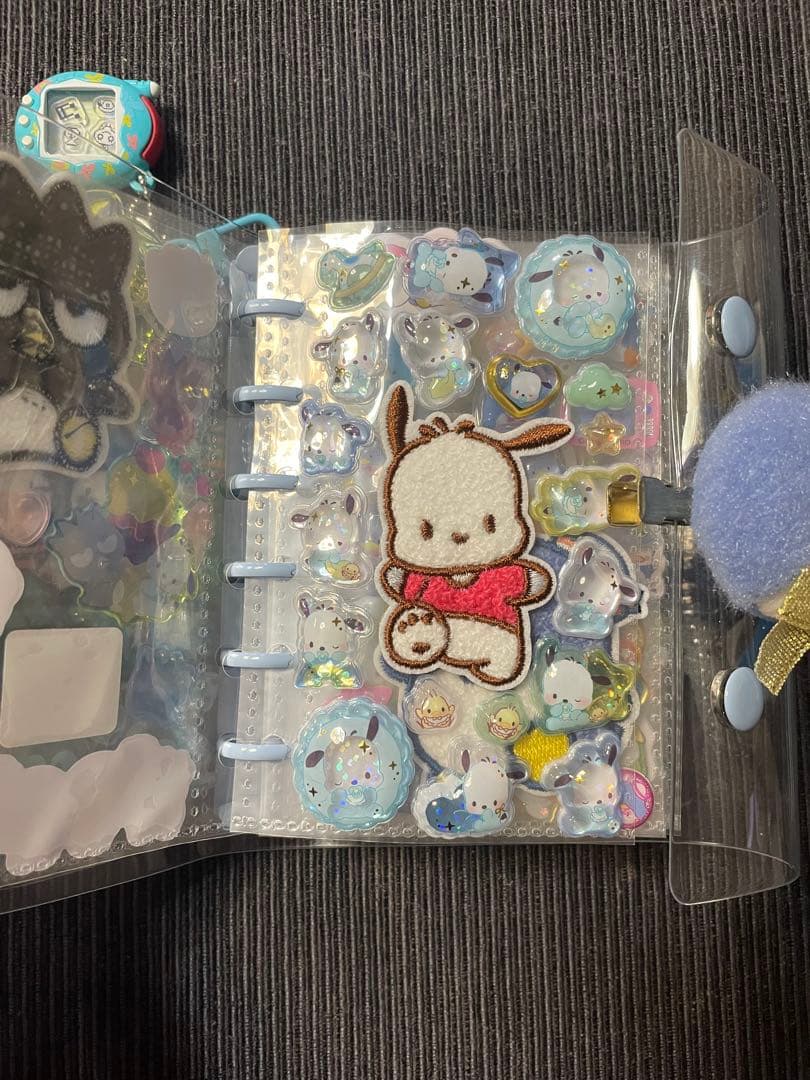シール帳　完成品　サンリオ　はぴだんぶい