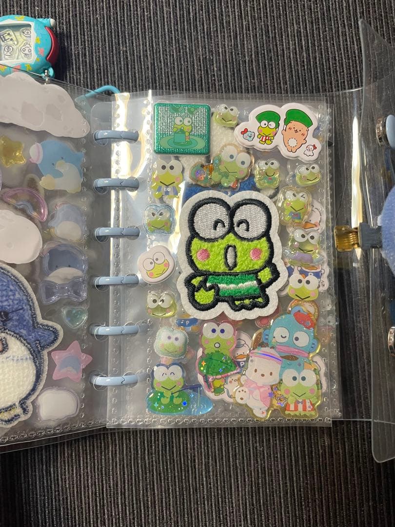シール帳　完成品　サンリオ　はぴだんぶい