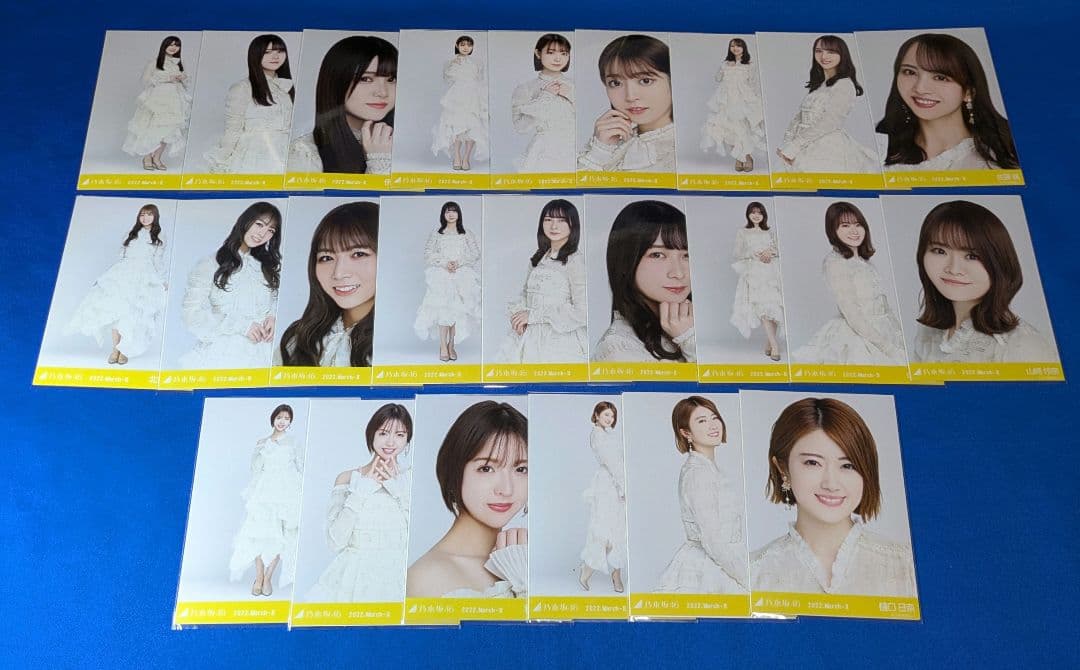 乃木坂46 . 紅白2021衣装2 ノーマル３種　フルコンプ　１０２枚