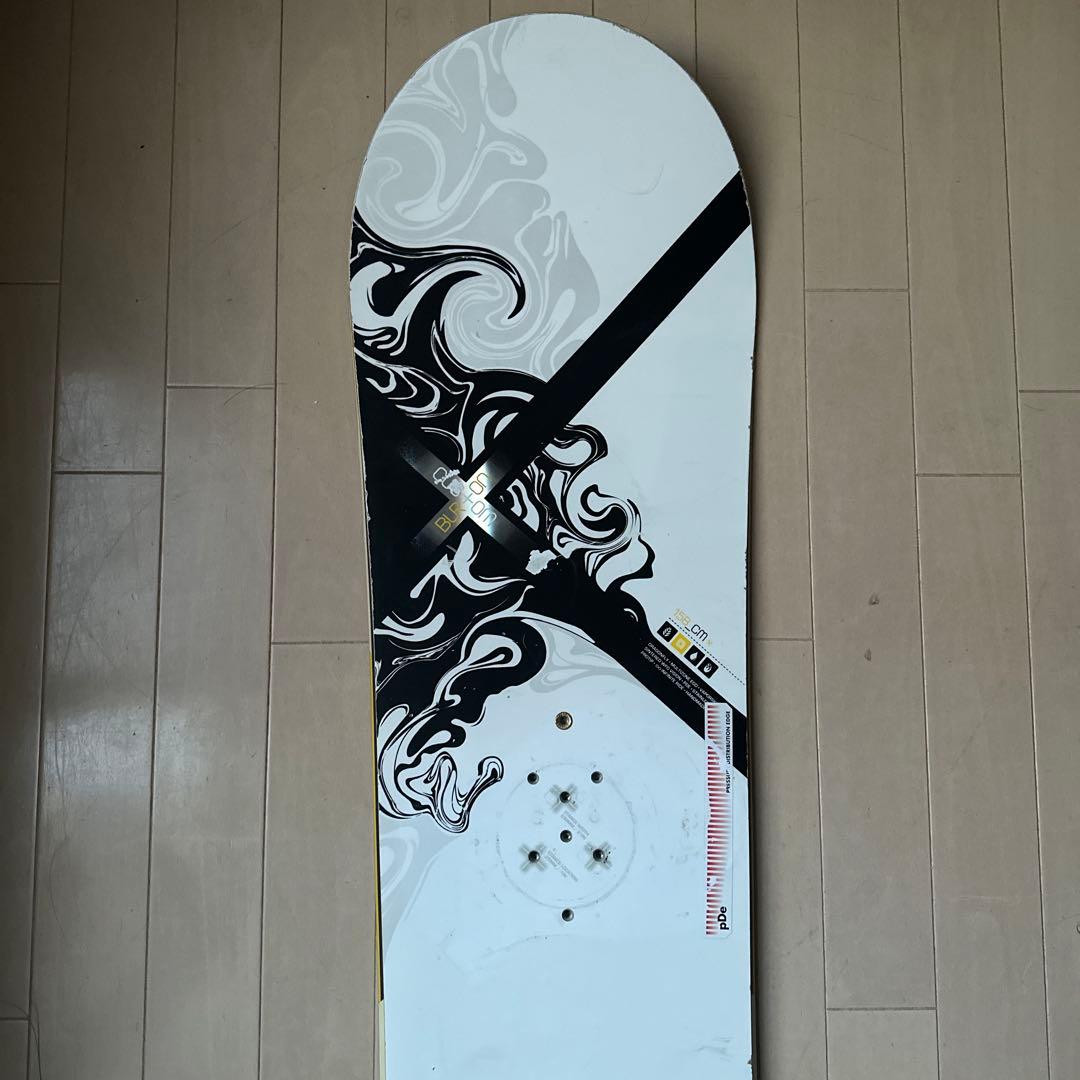 Burton custom x バートンカスタムXスノーボード白