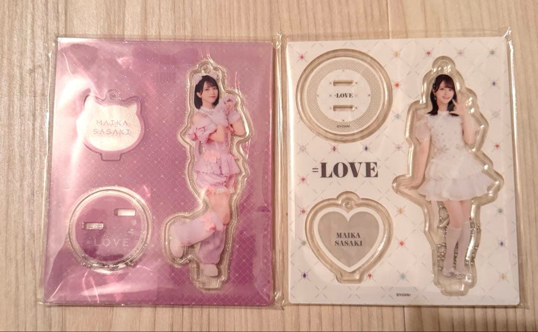 イコラブ　佐々木舞香　ポーチ　アクスタ　缶バッジ　 　まとめ売り　セット