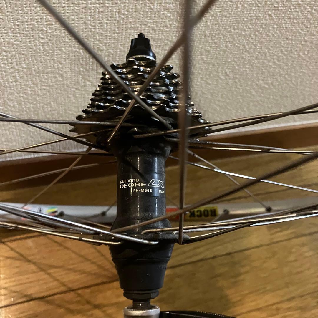 ホ*ン様 ROCK 完組ホイールセットハブshimano deore lx ol