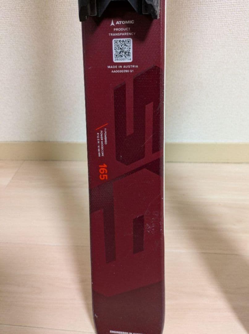 2025 REDSTER S9 REVOSHOCK S 165cm　X12GW