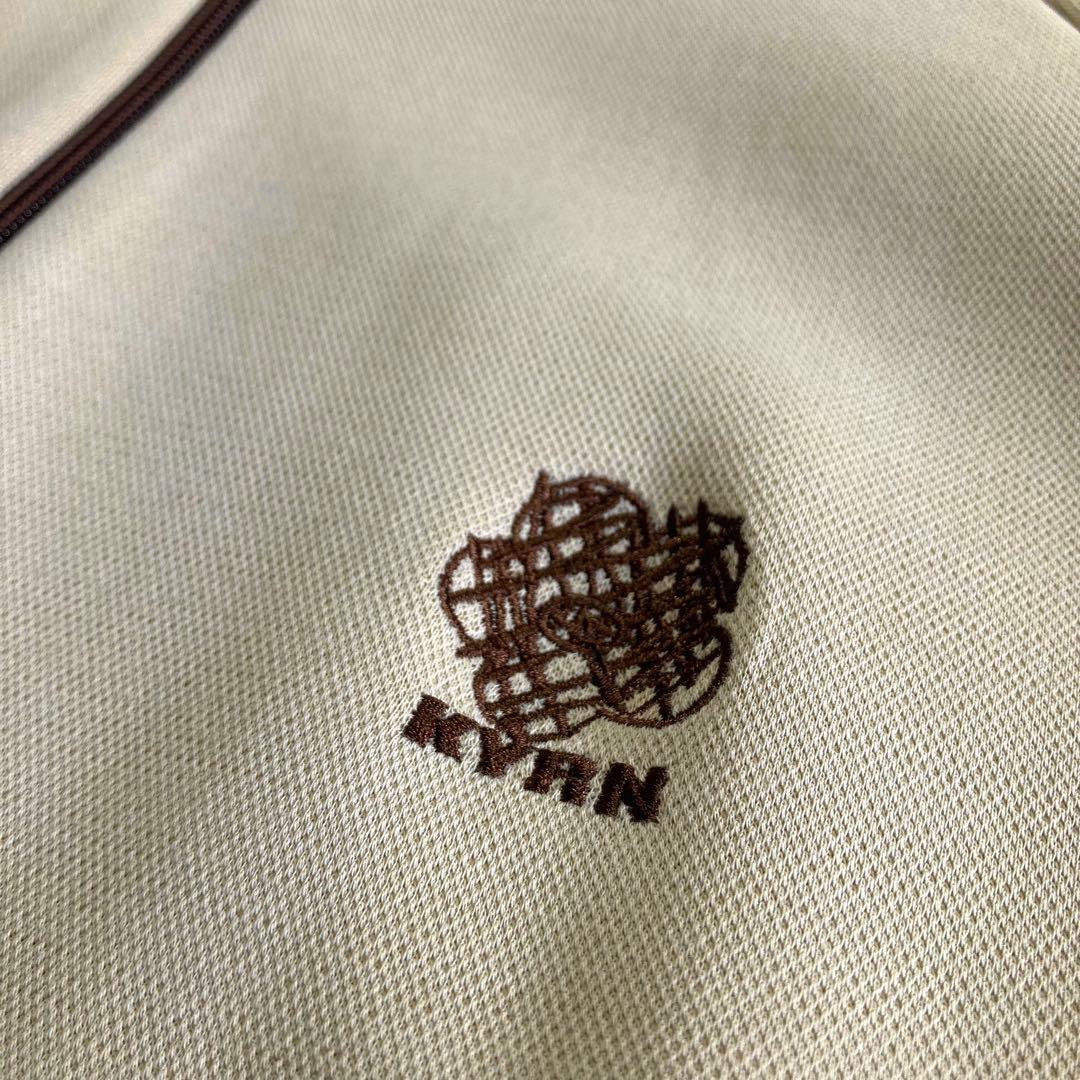 KYRN ジャージ セットアップ L ベージュ 黒 こげ茶 上下 アイボリー