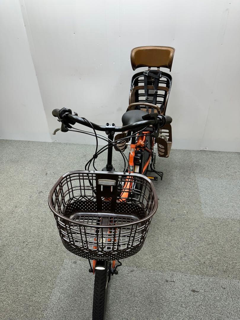 引き取り❗️チャイルドシート付き電動アシスト自転車　ヤマハパスバビー　お買い得品