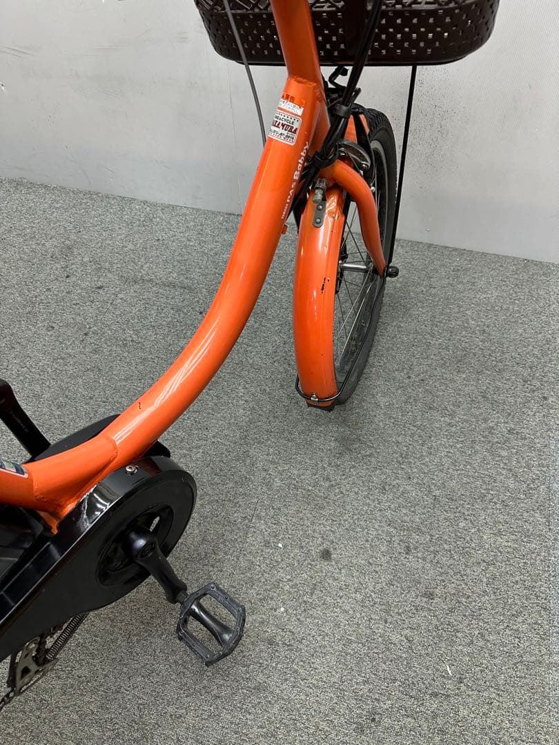 引き取り❗️チャイルドシート付き電動アシスト自転車　ヤマハパスバビー　お買い得品