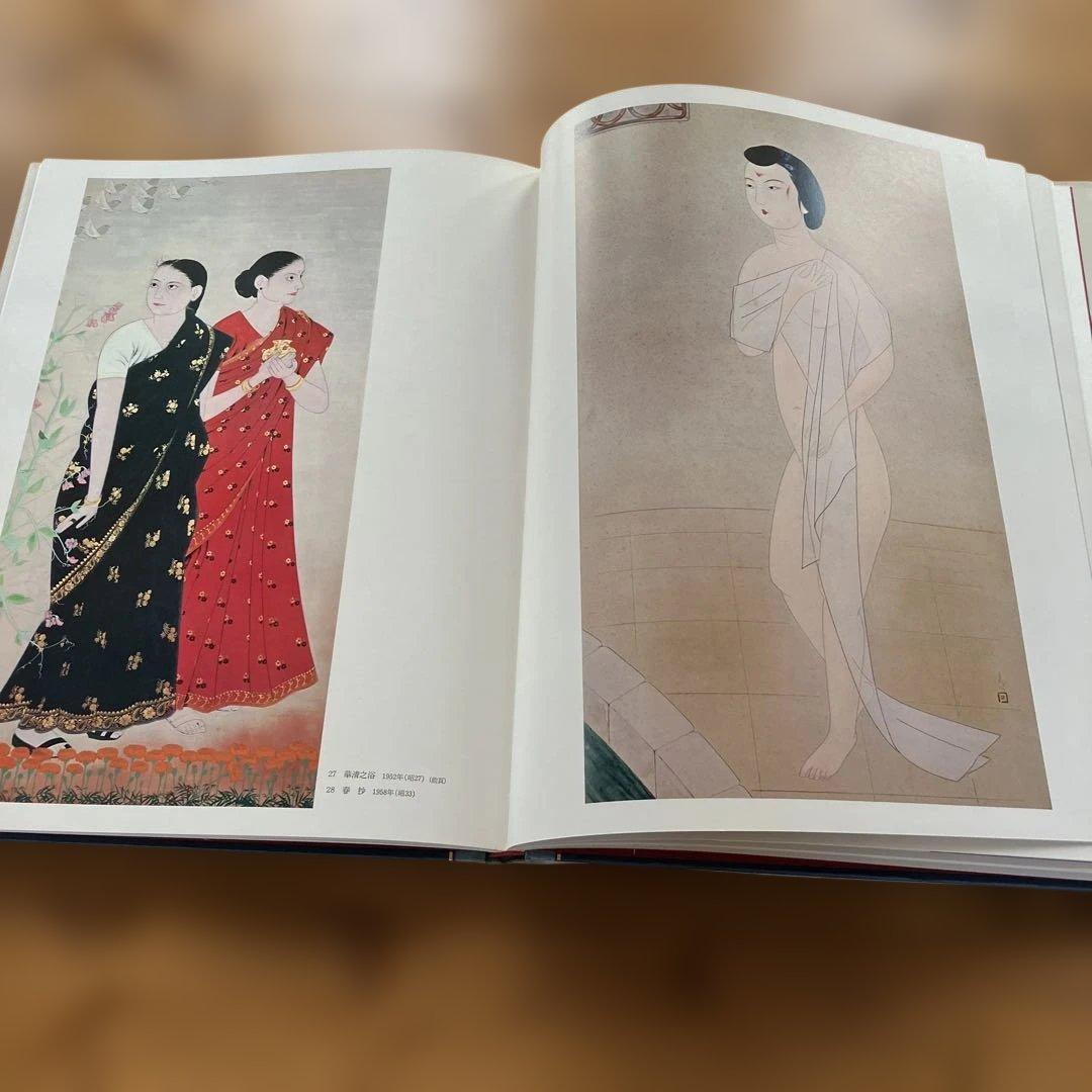 現代日本美人画全集６　　集英社 中村 貞以 昭和53年初版発行