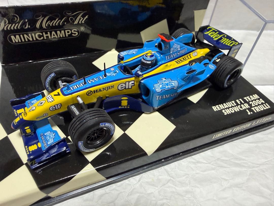 ミニチャンプス　ルノーF1 2005 フィジケラ　他未使用　2台